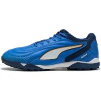 Puma Voetbalschoen 'IBERO' navy / enziaan / lichtgrijs / oranje