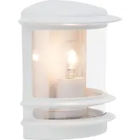 Brilliant Witte wandlamp Hollywood