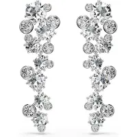 Swarovski Oorbellen 'Constella' zilver / transparant