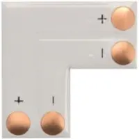 Velleman Connecteur pcb flexible - forme l - 8 mm - 1 couleur lcon15