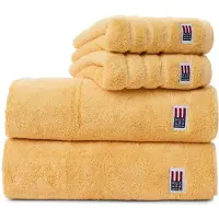 Lexington Icons Original handdoek 30x50 cm Sunny yellow