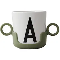 Design Letters handvat voor kop Forest green