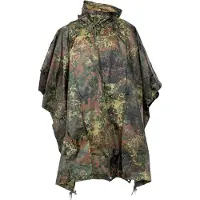 MFH Army Poncho Rip Stop Mod. vlekcamouflage Afmetingen 144 x 223 cm