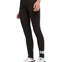 Puma Leggings 'Ess No. 1' zwart / wit