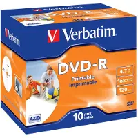 Verbatim DVD-R 4.7 GB Pak 10 Stuks