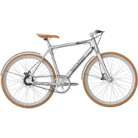 Sharp Milano BK-RS08-ES e-bike 7Ah 1sp naked bike zilver