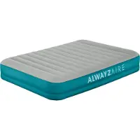 Bestway AlwayzAire Fortech Tweepersoons luchtbed met accu-aangedreven dubbele pomp, afmetingen: 203 x 152 x 36 cm
