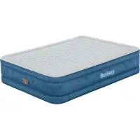 Bestway 2-Person Inflatable Bed 203x152x46cm with Built-in Electric Pump
