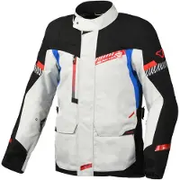 Macna Aspire WP Zwart Grijze Waterdichte Textieljas Maat 3XL