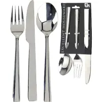 Excellent houseware 3-delige RVS Bestekset