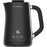 AoraKitchen Melkopschuimer – 5-in-1 Functies – 500 ml – Zwart