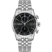 Hamilton Watche American ClassicSpirit of Liberty H32416131 Horloge - Staal - Zilverkleurig - Ø 42 mm