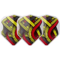 L-Style EZ L1 Mike de Decker Type A White Belgium - Dart Flights