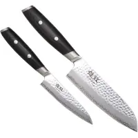 Yaxell Tsuchimon 36750, 2-delige giftset santoku en universeelmes