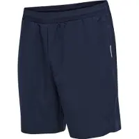 Hummel Sportbroek 'Move Grid' marine / zilvergrijs / wit