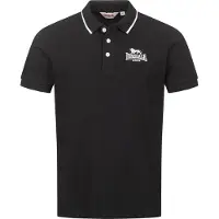 Lonsdale Shirt 'Ballygalley' zwart / wit