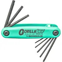 Bondhus Gorillagrip T6-t25 Torx-sleutelset 8 Stukken
