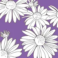 Ppd - lunch servetten - Peggy purple