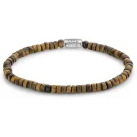 Rebel & Rose Armband - Staal/Beads |