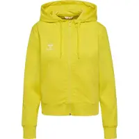 Hummel Sportief sweatvest 'GO 2.0' geel / wit