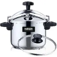 Haeger Inox Plus 6l Snelkookpan