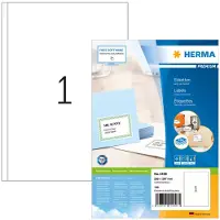 Herma Premium 4458 permanent hechtende etiketten A4 200 x 297 mm wit (100 etiketten)