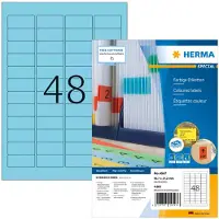 Herma Etiketten 4547 Klevend 4,5 x 2,1 cm 100 Vellen à 48 Etiketten