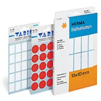 Herma Multipurpose-etiketten, Ø 13 mm, rond fluor rood, permanent hechtend, om met de - 10 stuks