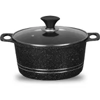 Sonex Graniet kookpan 24cm / Italia Pot (Geschikt voor alle warmtebronnen)