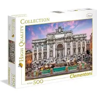 Clementoni legpuzzel Trevi Fountain 500 stukjes