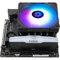 Thermalright Classic Low Profile CPU Cooler - AXP120-X67 Black ARGB - HTPC/ITX