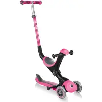 Globber Step GO-UP DELUXE roze