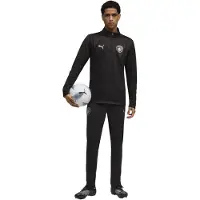 Puma Manchester City Trainingspak 1/4-Zip 2025-2026 Zwart Zilver