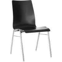 0 0 Kuipstoel 720, kegelvormige zitschaal, zwart