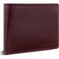 Bugatti Leer portemonnee Savona Wallet With Flap 8CC Bordeaux wijnrood