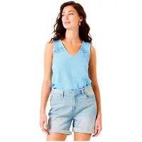 Garcia dames Top, L, Blauw