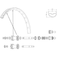 Mavic Deemax Elite Achtervelg