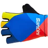 Santini Lidl-trek 2025 Korte Handschoenen