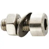 Fix Nippel M5 X 12 Mm Binnenzeskant Schroef 100 Eenheden