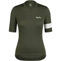 Rapha - Women's Core Jersey - Fietsshirt S, olijfgroen