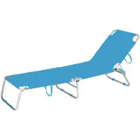 Marbueno Summer 10460 187x58x24 Cm Opvouwbare Zonnebank