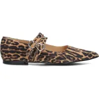 Toral Dames Ballerina's Coeur - Bruin - Maat 37