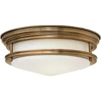 Elstead Lighting Hadrian buiten plafondlamp, brons/opaal wit Hadrian, dimbaar, brons / oud-messing, metaal, plafondlamp