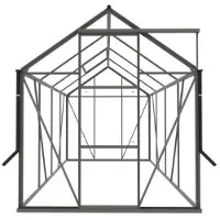 Royal well Tuinkas Kate II groengrijs 3 mm veiligheidsglas