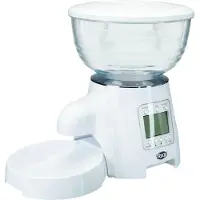 Trixie TX7 - Automatische Voerdispenser - 5 liter - Droogvoer - Spraakfunctie