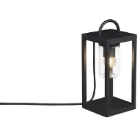 Konstsmide 7533-750 Bologna Buiten decoverlichting Spaarlamp, Gloeilamp, LED E27 Zwart (mat)