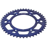 Supersprox Aluminium Ral990x46blu Achtertandwiel