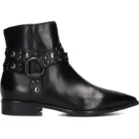 Blasz Dames Enkellaarsjes L63203 - Zwart - Maat 38