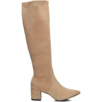 Omoda Dames Laarzen 0591-5 - Beige - Maat 40
