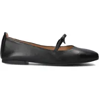 Unisa Dames Ballerina's Betar - Zwart - Maat 37